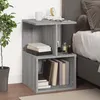 Image de vidaXL Table de chevet Sonoma gris 35x35x55 cm Bois dingénierie 815185