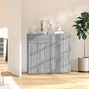 Image de Buffet haut - VIDAXL - Sonoma - Bois dingénierie - 2 portes - Style scandinave moderne