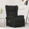 Image de vidaXL Fauteuil inclinable électrique à oreilles noir tissu 3098321