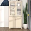 Image de vidaXL Buffet HAMAR Bois massif de pin Marron miel 3100926
