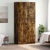 Image de vidaXL Garde-robe Chêne fumé 90x52x200 cm Bois dingénierie 815354