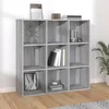 Image de VidaXL Armoire à livres Sonoma gris 98x30x98 cm 815451