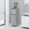 Image de Armoire de Bain - Sonoma - 30x30x95 cm - Bois dingénierie - Contemporain - Design élégant