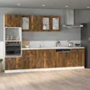 Image de vidaXL Meuble bas Lyon Chêne fumé 60 x 46 x 815 cm Bois dingénierie 815561