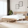 Image de vidaXL Cadre de lit sans matelas bois massif 140x190 cm 3100569