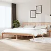 Image de vidaXL Cadre de lit sans matelas bois massif 3100604