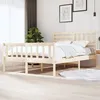 Image de vidaXL Cadre de lit Bois massif 140x200 cm 3101153