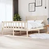 Image de vidaXL Cadre de lit sans matelas bois massif 160x200 cm 3101163