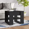 Image de vidaXL Table basse Noir 555x55x45 cm Bois dingénierie 810909