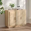 Image de 811838 vidaXL Buffet Chêne sonoma 92x35x75 cm Bois dingénierie