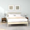 Image de vidaXL Tables de chevet 2 pcs Chêne fumé Bois dingénierie 817046