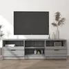Image de vidaXL Meuble TV Sonoma gris 150x335x45 cm Bois dingénierie 817115