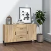 Image de vidaXL Buffet Chêne sonoma 100x36x60 cm Bois dingénierie 812522