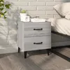 Image de vidaXL Tables de chevet Sonoma gris 40x35x475 cm 817293