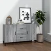 Image de vidaXL Buffet Sonoma gris 100x36x60 cm Bois dingénierie 817469