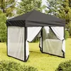 Image de vidaXL Tente de Réception Pliable avec Parois Belvédère de Camping Pavillon dExtérieur Tonnelle de Jardin Chapiteau Patio 93509