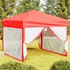 Image de vidaXL Tente de Réception Pliable avec Parois Belvédère de Camping Pavillon dExtérieur Tonnelle de Jardin Chapiteau Patio 93534