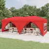 Image de vidaXL Tente de Réception Pliable Tonnelle de Camping Belvédère de Pique-nique Pavillon de Jardin Terrasse Patio 93548