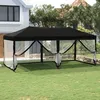 Image de vidaXL Tente de Réception Pliable avec Parois Belvédère de Camping Pavillon dExtérieur Tonnelle de Jardin Chapiteau Patio 93553