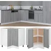 Image de vidaXL Meuble de cuisine Lyon Gris Sonoma 755 x 755 x 815 cm Bois dingénierie 815583