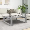 Image de vidaXL Table basse Sonoma gris 100x100x35 cm Bois dingénierie 816000
