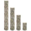Image de vidaXL Lit Surélevés à Gabion Circulaires 4 pcs Paniers de Gabion Jardinières de Jardin Bacs Plantes Terrasse Extérieur 152023