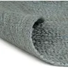 Image de vidaXL Tapis fait à la main Jute Rond 210 cm Vert olive 343600