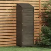 Image de 152188 vidaXL Remise de jardin Anthracite 55x52x1745 cm Bois de sapin solide