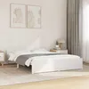 Image de vidaXL Cadre de lit Blanc Bois massif 140x190 cm 815025