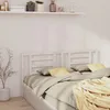 Image de vidaXL Tête de lit Blanc 186x4x100 cm Bois de pin massif 818836