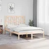 Image de vidaXL Cadre de lit bois de pin massif 120x190 cm petit double 3103968