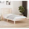 Image de vidaXL Cadre de lit bois de pin massif 90x190 cm simple 3104313
