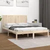 Image de vidaXL Cadre de lit sans matelas 160x200 cm bois massif de pin 3104423