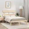 Image de vidaXL Cadre de lit Bois massif 160x200 cm 3104683
