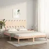 Image de vidaXL Cadre de lit 160x200 cm Bois massif 3104878