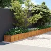 Image de vidaXL Lit surélevé de jardin 960x50x36 cm acier corten 151982