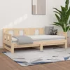 Image de vidaXL Lit coulissant sans matelas bois de pin massif 2x(90x190) cm 820292