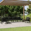 Image de vidaXL Salon de Jardin 6 pcs avec Coussins Mobilier de Patio Ensemble de Meubles de Terrasse Mobilier dExtérieur Aluminium 3107793