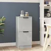 Image de vidaXL Buffet Armoire Latérale Armoire de Rangement Organisateur de Maison Meuble de Salon Intérieur Gris Béton 30x30x70 cm 811177