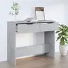 Image de vidaXL Table console Gris béton 90x36x75 cm Bois dingénierie 811335