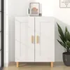 Image de 812132 vidaXL Buffet Blanc 695x34x90 cm Bois dingénierie