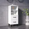 Image de 812366 vidaXL Buffet Blanc 345x34x90 cm Bois dingénierie