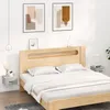 Image de vidaXL Tables de chevet murales 2 pcs Gris béton 35x35x20 cm 812861