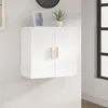 Image de vidaXL Armoire murale Blanc 60x30x60 cm Bois dingénierie