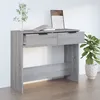 Image de vidaXL Table console Sonoma gris 90x36x75 cm Bois dingénierie 817073