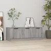 Image de Meuble TV - Classique - Sonoma Gris - 102x35x36 5 cm - Bois dingénierie - Montage facile
