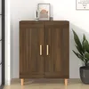 Image de 817341 vidaXL Buffet Chêne marron 695x34x90 cm Bois dingénierie