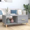 Image de vidaXL Table basse Sonoma gris 895x50x40 cm Bois dingénierie 817514