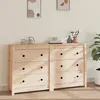 Image de vidaXL Buffet Armoire de Rangement Organisateur de Maison Armoire de Salon Meuble de Salle de Séjour Intérieur 140x35x80 cm 3114079