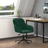 Image de vidaXL Chaise Pivotante de Bureau Chaise dOrdinateur Fauteuil Pivotant de Bureau Siège de Bureau Meuble de Bureau Intérieur 344858